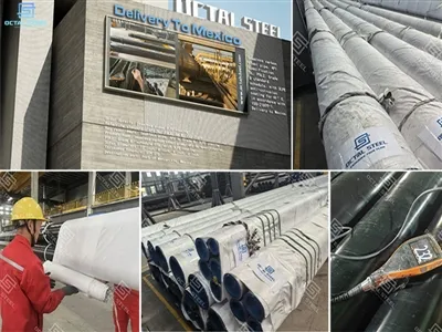 Forsendelse til Mexico – Octal Pipe leverer API 5L Grade B sømløse rør med 3L...